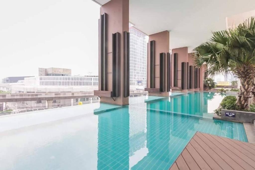 Bangkok Downtown2Min Walk Tobts Daire Ban Khlong Samrong Dış mekan fotoğraf