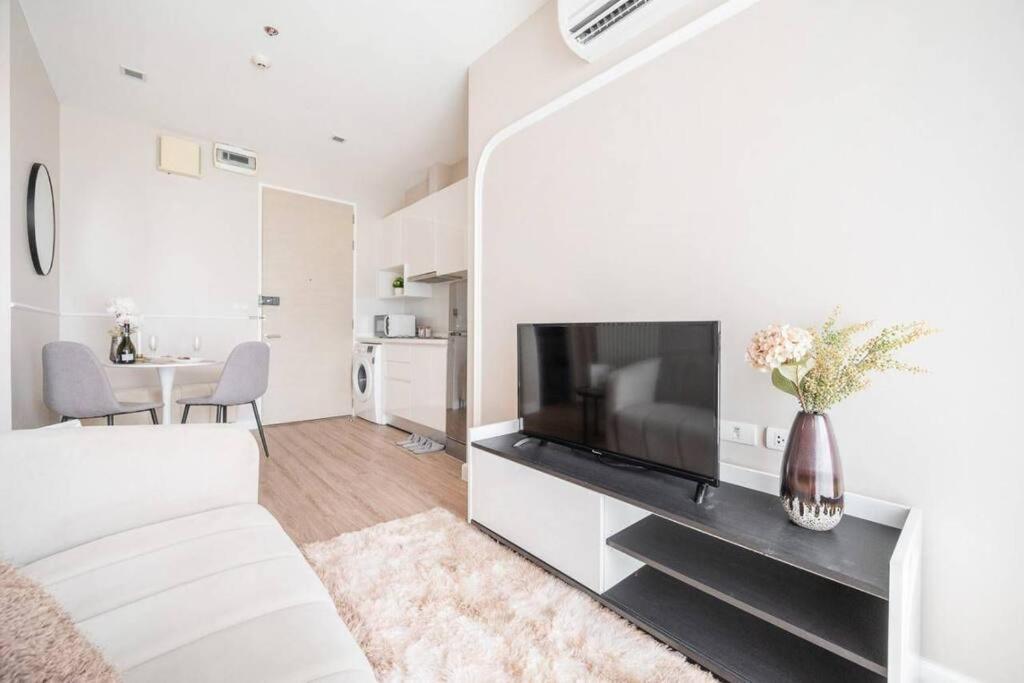 Bangkok Downtown2Min Walk Tobts Daire Ban Khlong Samrong Dış mekan fotoğraf