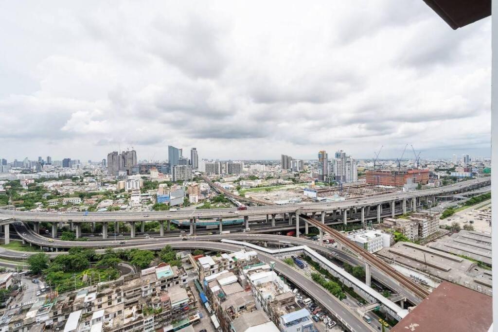 Bangkok Downtown2Min Walk Tobts Daire Ban Khlong Samrong Dış mekan fotoğraf